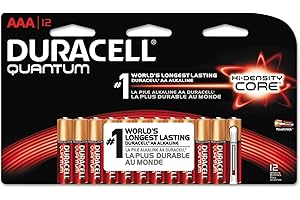 Duracell Quantum Alkaline AAA Batteries, 12 Count