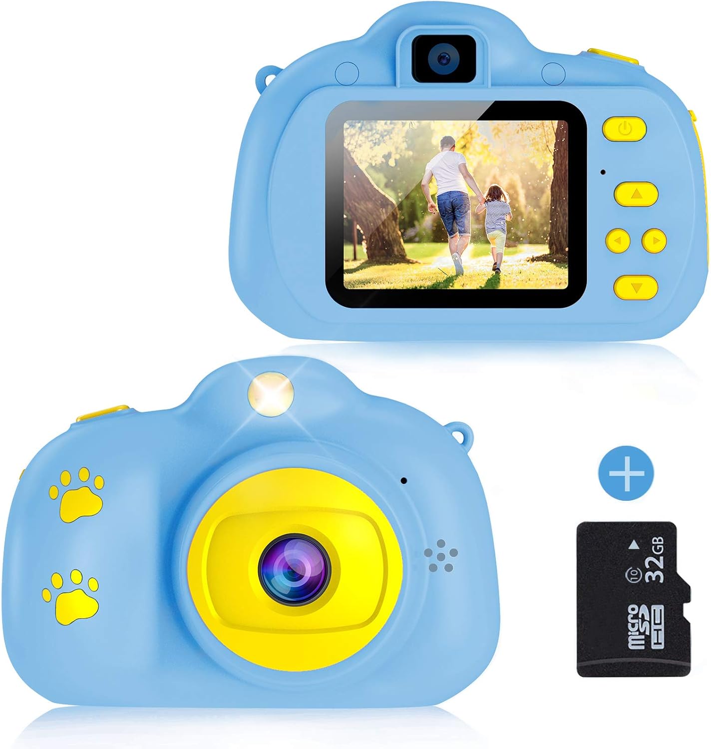 Yidarton Kids Digital Camera Video Recorder Selfie Children Cameras
