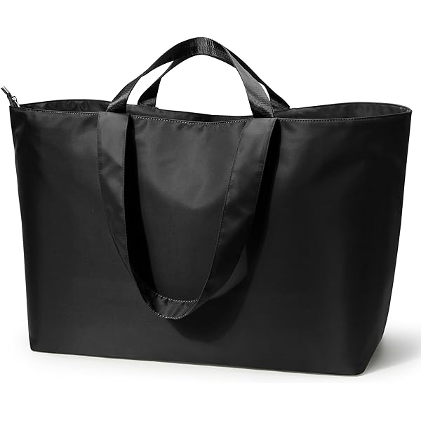101 BEACH Extra Extra Large Travel Day Tote Bag Heavy Duty Cotton Twill Zip Top (Denim Blue) : Clothing, Shoes & Jewelry