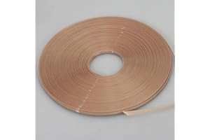 ANROOKIE Nude Polyester Boning for Sewing,50 Yards Sew-Through Low Density Polypropylene Boning for Corsets, Nursing Caps, Bridal Dresses and More(6mm)