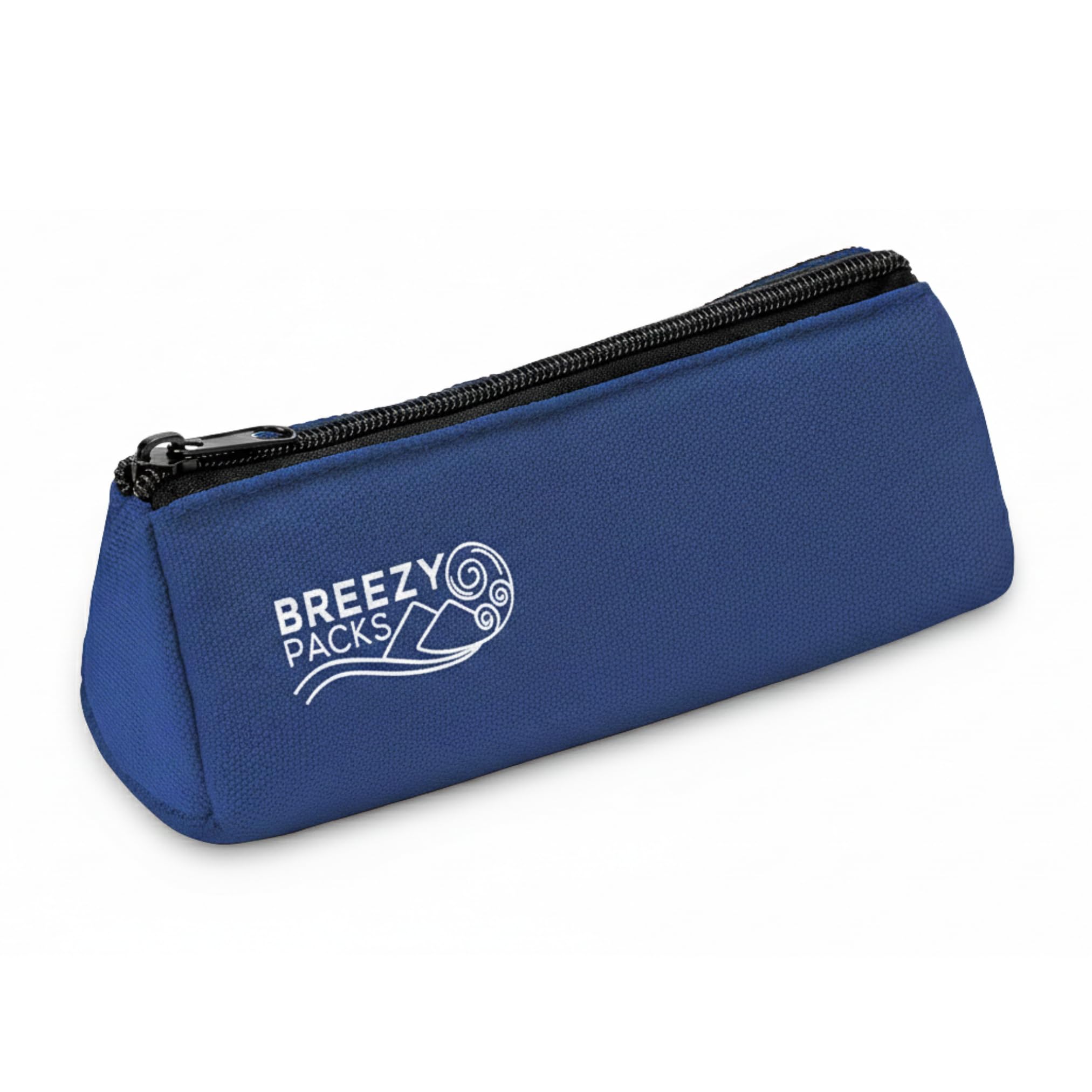 BreezyPacks Insulin Cooler Travel Case, No Icepacks | Insulin Pen and EpiPen Carry Medical Bag | TSA-Approved Diabetic Case | Keep Medicine at Room Temp. | Breezy Basic (Navy)