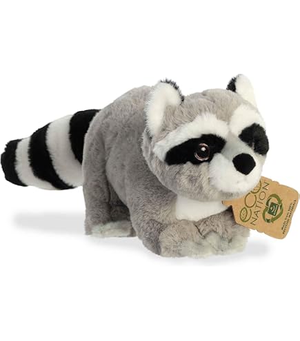 Peluche Mofeta Pocketkins Eco De 12 Cm – Hecho Con Materiales Reciclados Y Súper Suave