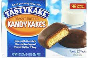 TASTYKAKE AT THE NEIGHBORHOOD CORNER STORE Tastykake Peanut Butter Kandy Kakes - 1 Family Pack