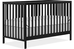 JPMA & Greenguard Gold Certified Dream On Me Synergy MOD Crib, Made with Sustainable New Zealand Pinewood