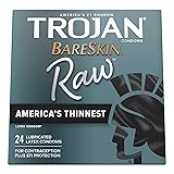 OKAMOTO 004 Condoms 24 Count & Trojan BareSkin Raw