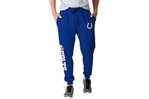 FOCO NFL Men's Officially Licensed Team Color Primary Logo Helmet Football Sweatpants Joggers Pants
