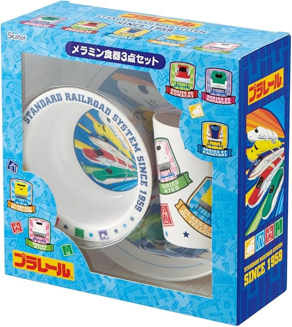 Amazon スケーター メラミン 食器 3点セット プラレール Set936 子ども用食器セット オンライン通販