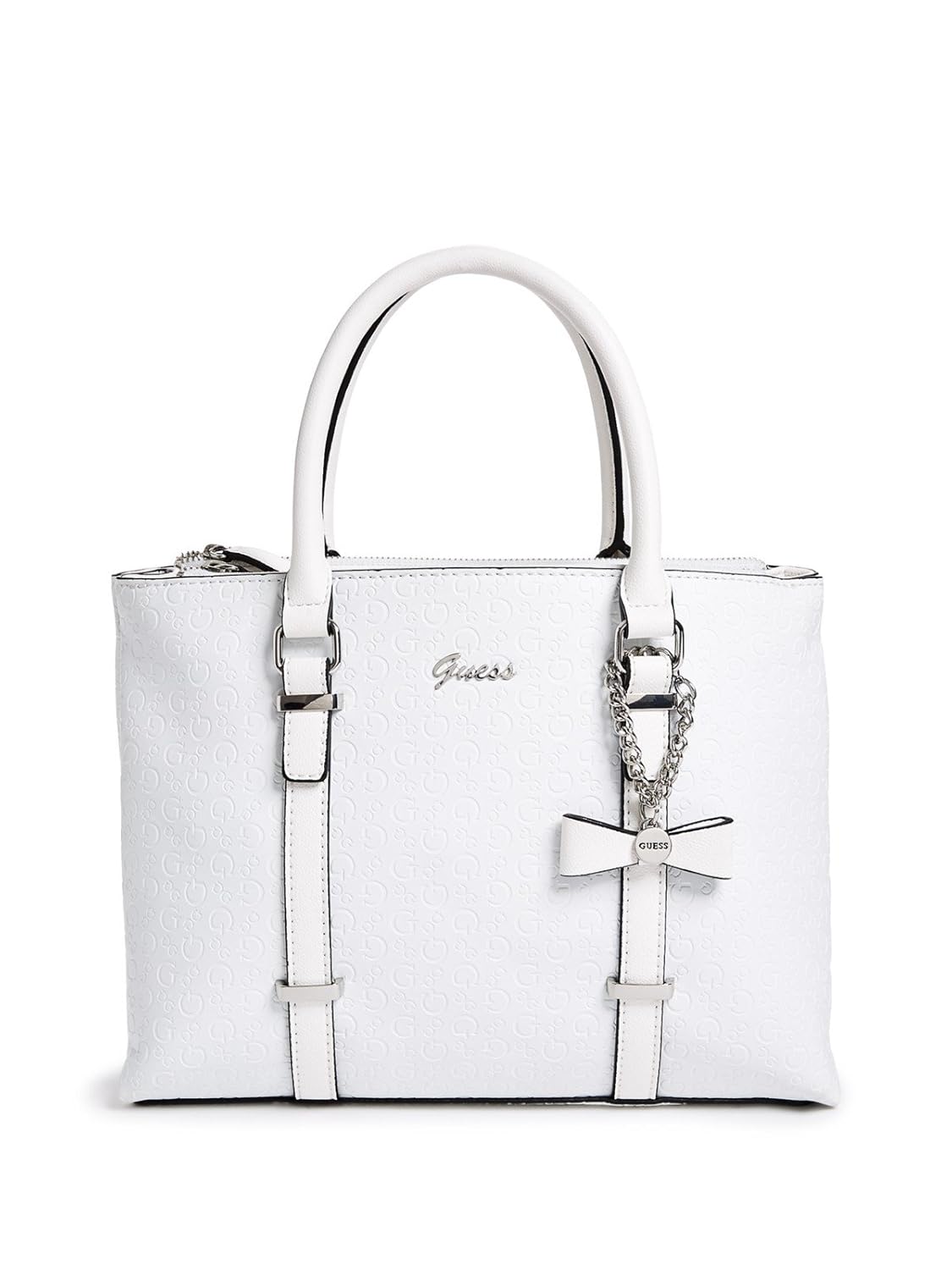 GUESS Factory Women's Lucio Logo Top Handle Satchel Shoes