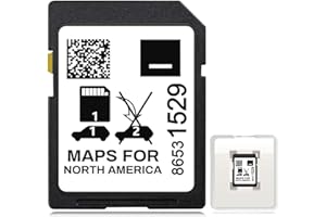 LOCATVE Latest Version Navigation SD Card Compatible with GM Vehicles, 86531529 Map Update fit for GMC, Chevrolet, Cadillac and Buick
