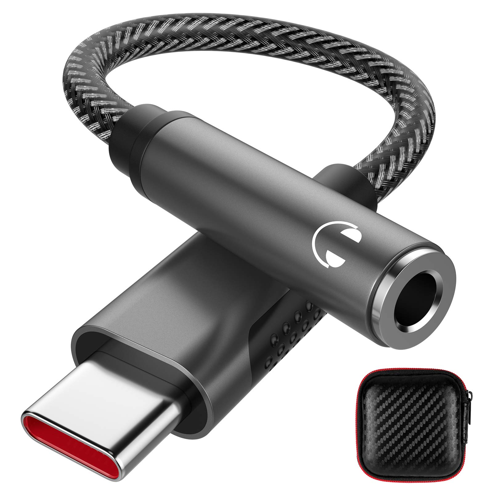 iMangoo USB C to 3.5 mm Jack Adapter, Type C to 3.5mm Headphone DAC Mic Aux Digital Audio Earphone Adaptor for iPhone 17 16 Samsung A56 A36 A17 A16 A55 A53 S25 S24 S23 Ultra Pixel 10 9a 8a POCO X7 Pro
