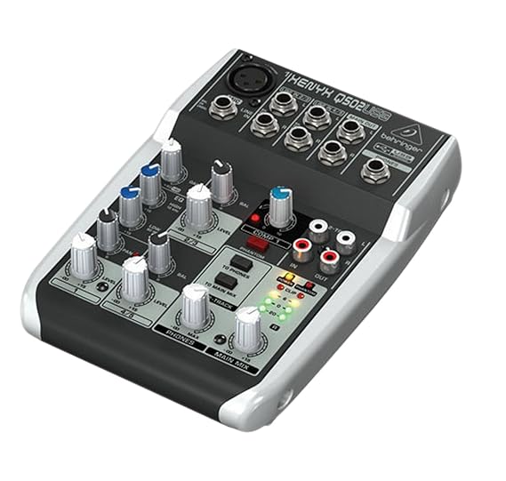 Behringer Xenyx Q502USB Powered Mixer