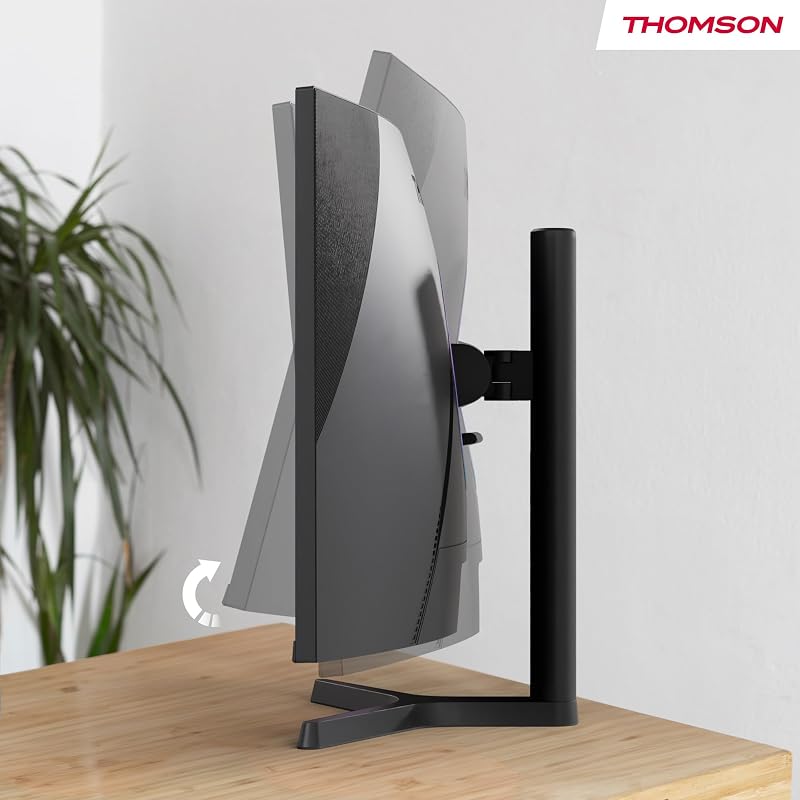 Gaming Monitor 34 Pollici UWQHD Monitor, 240Hz VA EyeCare Display, 1ms, Adaptive Sync, Speaker, HDR10, HDMI&DP, M34QG7Y14C
