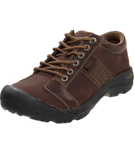 Keen Circadia Shoes Mens 7.5‎ Brown Leather Low Top Vented Trail Hiking Sneakers Keen Circadia Vent Toasted Coconut/North Atlantic Hiker main image 4