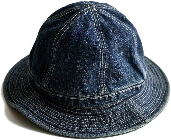 Amazon Higher ハイヤー セルビッチデニム パネルハット Usedwash 帽子 メンズ レディース 日本製 ハット 通販