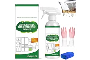 Natural Kitchen Cleaner Spray-2026 New Multi-Purpose Kitchen & Appliance Cleaner for Cabinets,120ml Multifunctional Kitche𝐧 