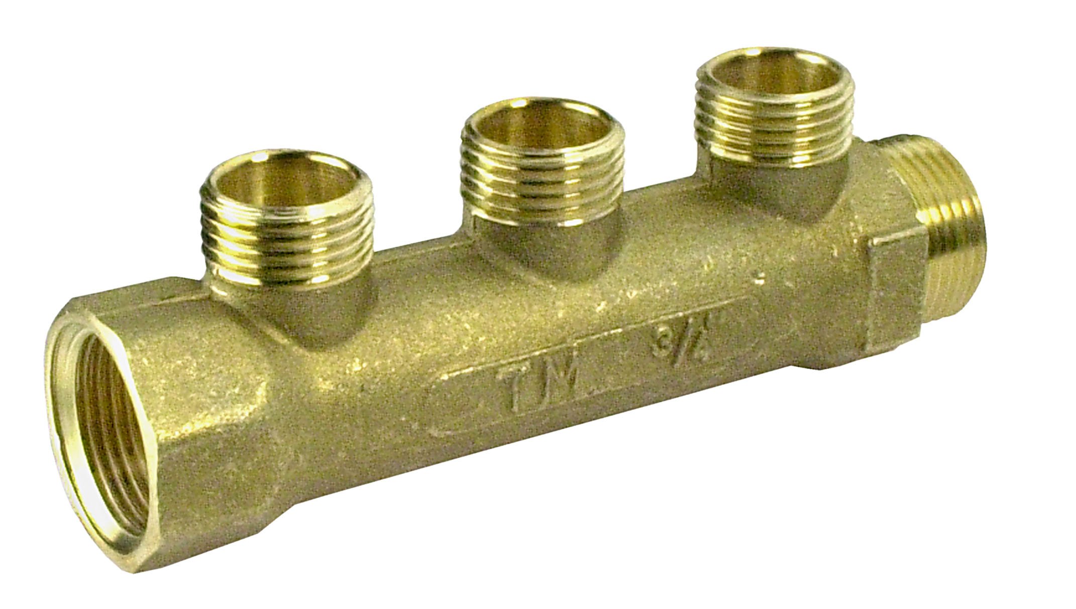 CORNAT T620011 Brass Distributor 3 Output Connect, Klein