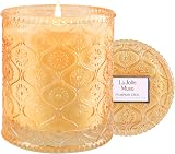 La Jolíe Muse Pumpkin Chai Scented Candle 6 oz Soy 40 Hr Burn Time