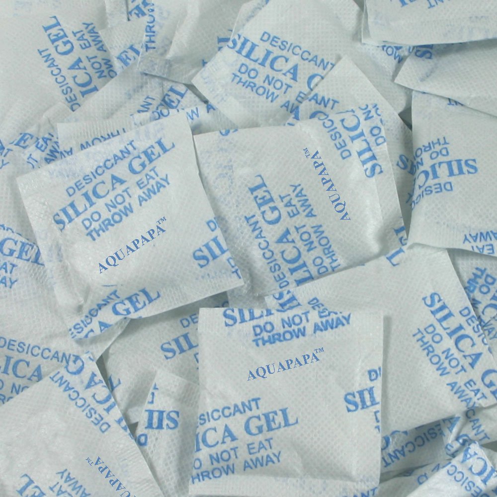 Desiccants Ship Dry! 3001 Gram Silica Gel Packets Material Handling