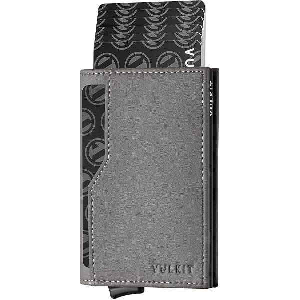 Portafoglio Sottile NILE Con Protezione RFID, Pelle, 6,9x10,2 Cm, Capiente