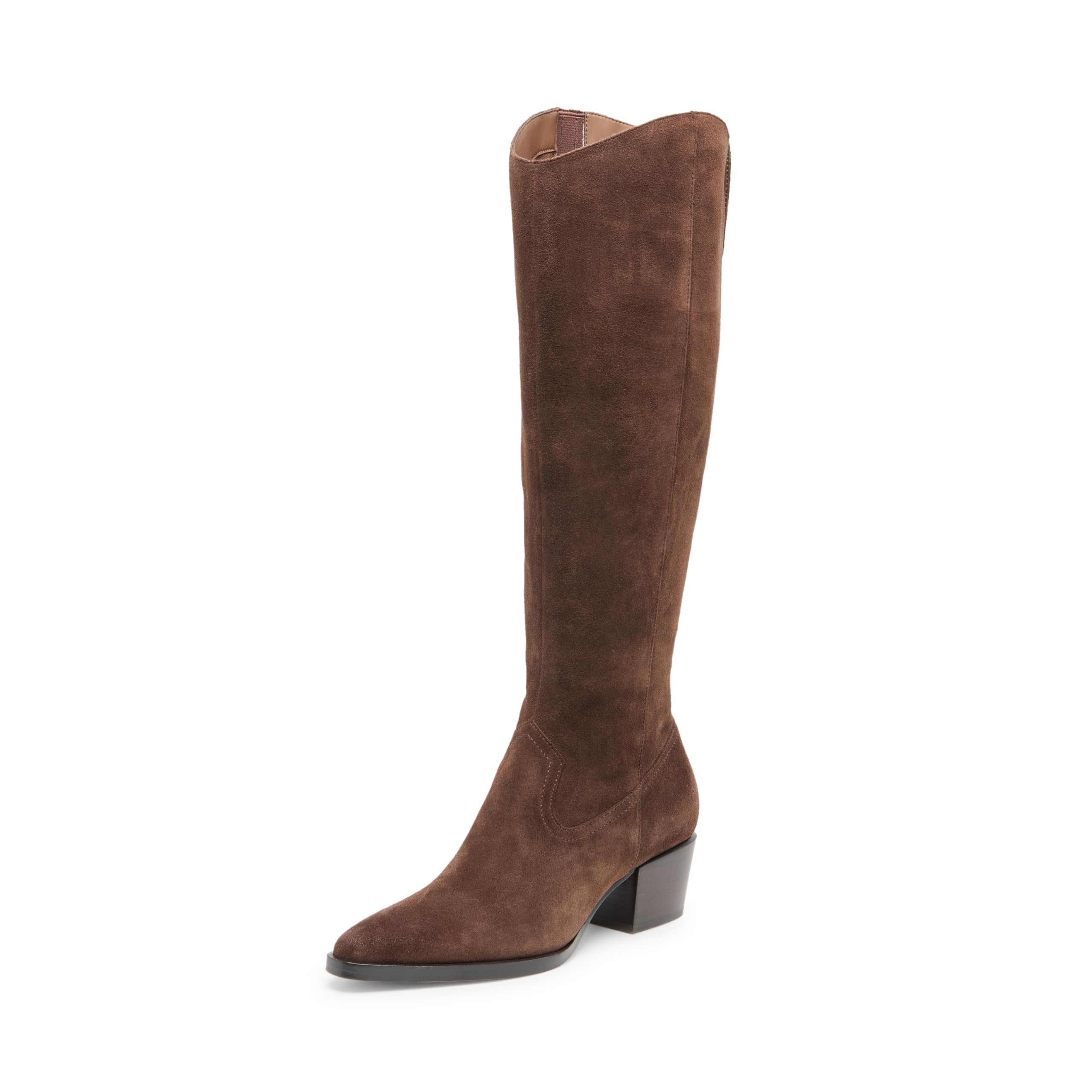 Dolce Vita Women’s VIRONA H2O Knee High Boot, DK BROWN, 6