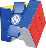 Nexcube 3x3 Speed Cube - Smooth Stickerless Puzzle for All Ages 8+ view 1