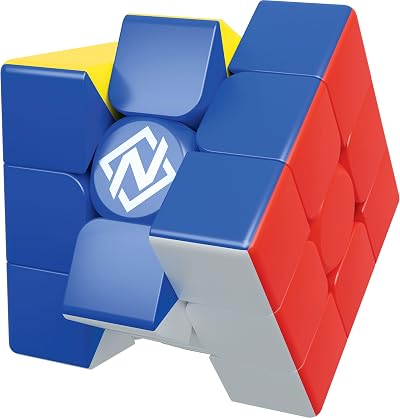 Nexcube 3x3 Speed Cube - Smooth Stickerless Puzzle for All Ages 8+