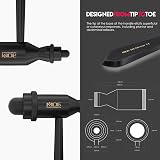 MDF Instruments Tromner Neurological Reflex Hammer Blackout Black 3-in-1 view 5