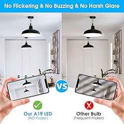 Maylaywood A19 LED Light Bulbs, 60 Watt Equivalent