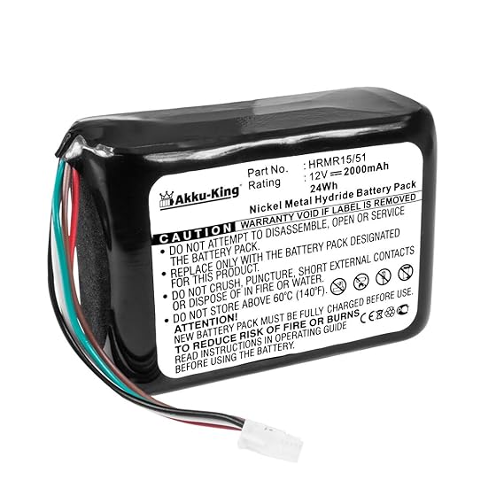 Akku-King Akku ersetzt Logitech NT210AAHCB10YMXZ - Ni-MH 2000mAh 12V - für Squeezebox Radio W-Lan Internetradio