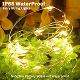 cshare Battery Fairy Lights 20 LEDs 2m Copper Wire IP65 Waterproof Warm White view 3
