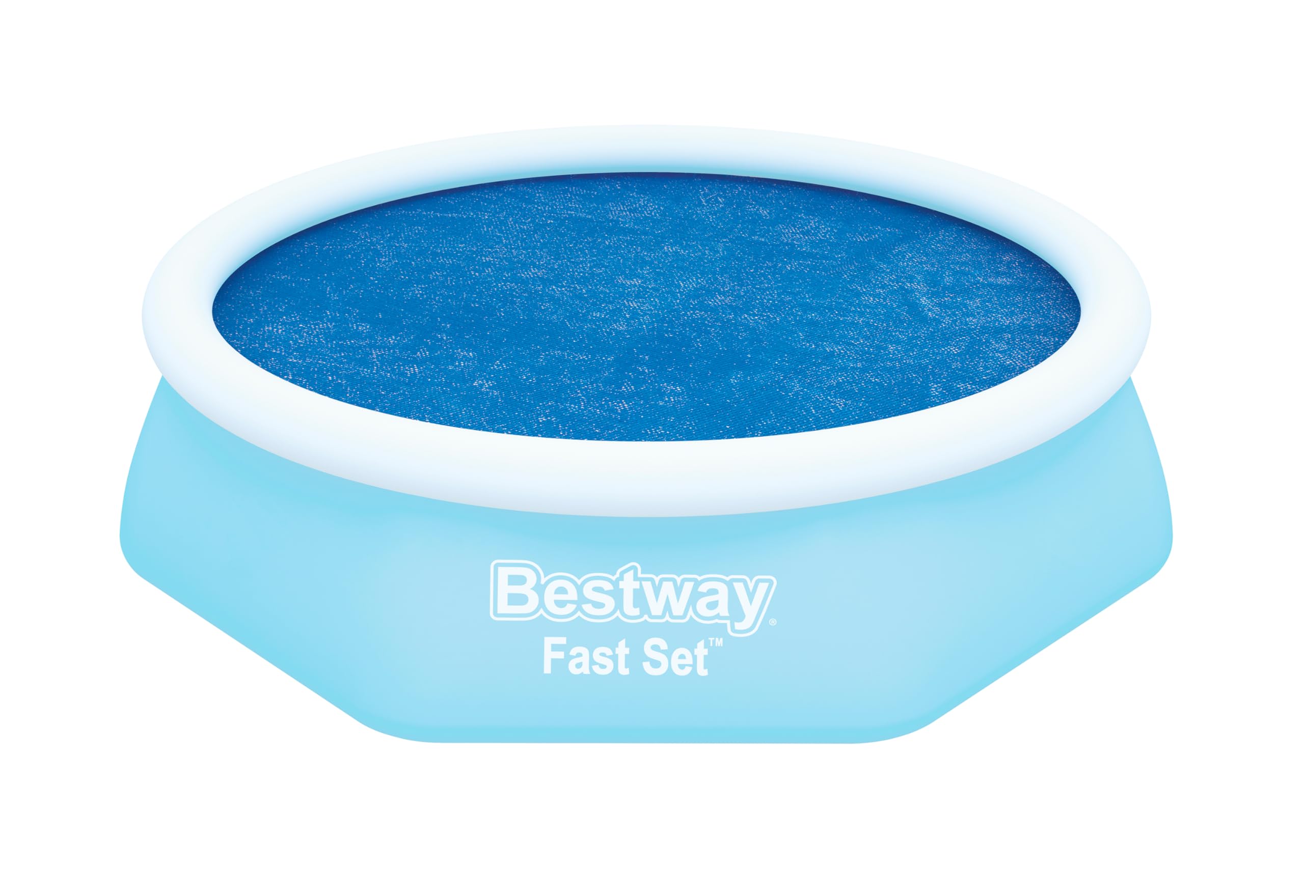Bestway | Fast Set Round Solar Pool Cover for Inflatable Ring Above Ground Pools, 2.44m