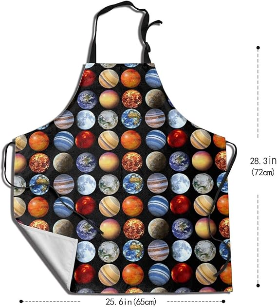 Download Solar System Utility Apron Science Teacher Apron One Size Star Gazer Apron Linens Home Living