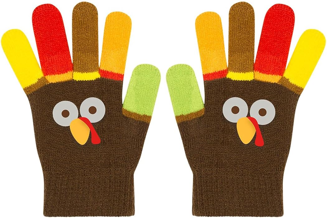 Run Now Gobble Later Turkey Running Gloves | Running Gloves by Gone For a Run: Clothing