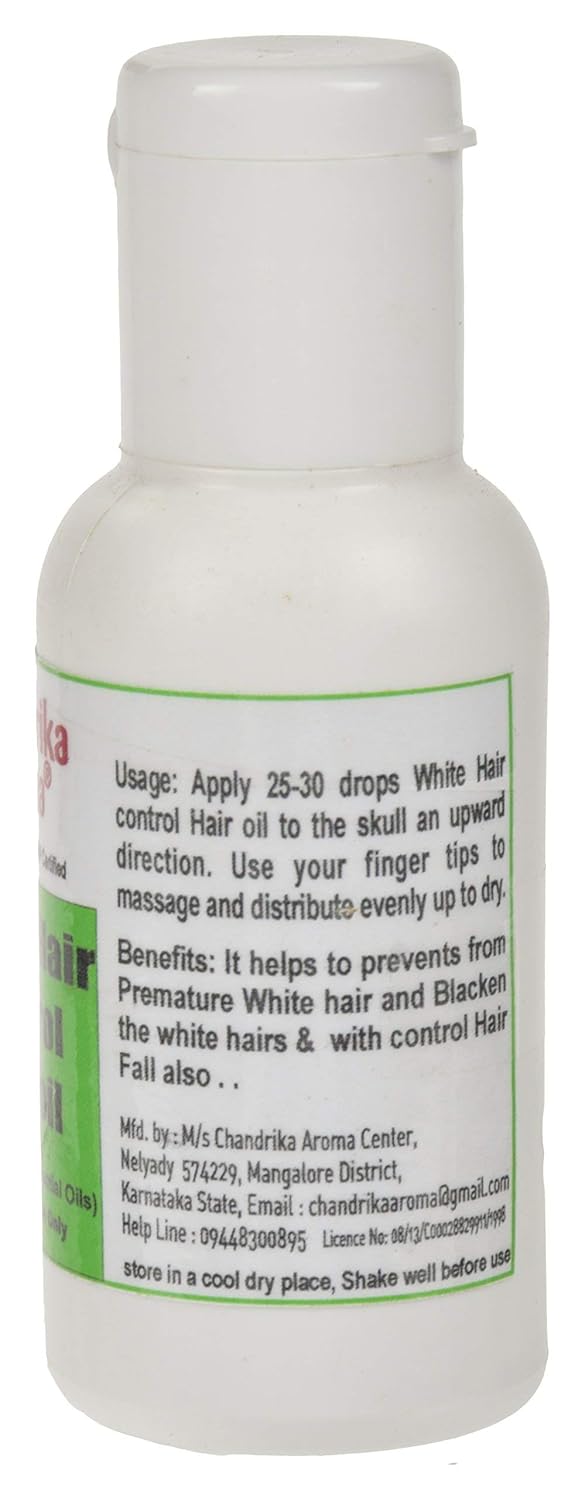 Buy Chandrika Aroma White Hair Control Liquid Oil Online At Low