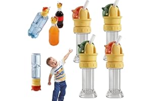 Water Bottle Spout Conversion Cap with Straw, Kids Water Bottle Spout Conversion, Reusable Bottle Caps, Portable Drink Spout 