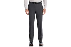 Perry Ellis Men's Modern Fit Solid Stretch Resolution Dress Pant