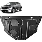 Frencstr Front Engine Splash Shield Fit for 2013-2024 Mazda CX-5 Engine Engine Case Guards Suitable for Mazda 6 2014-2021 Under Engine Cover Mud Flaps Directly Replace Original