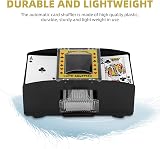 ZONJIE Automatic Card Shuffler 2 Decks Battery Operated Poker Shuffler view 9