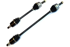 DRIVE TECH AMERICA DTA HO20222023 front Left Right Pair - 2 New Premium CV Axles (Drive Axle Assembly) Fits 2006-2011 Honda Civic 1.8L Automatic Only