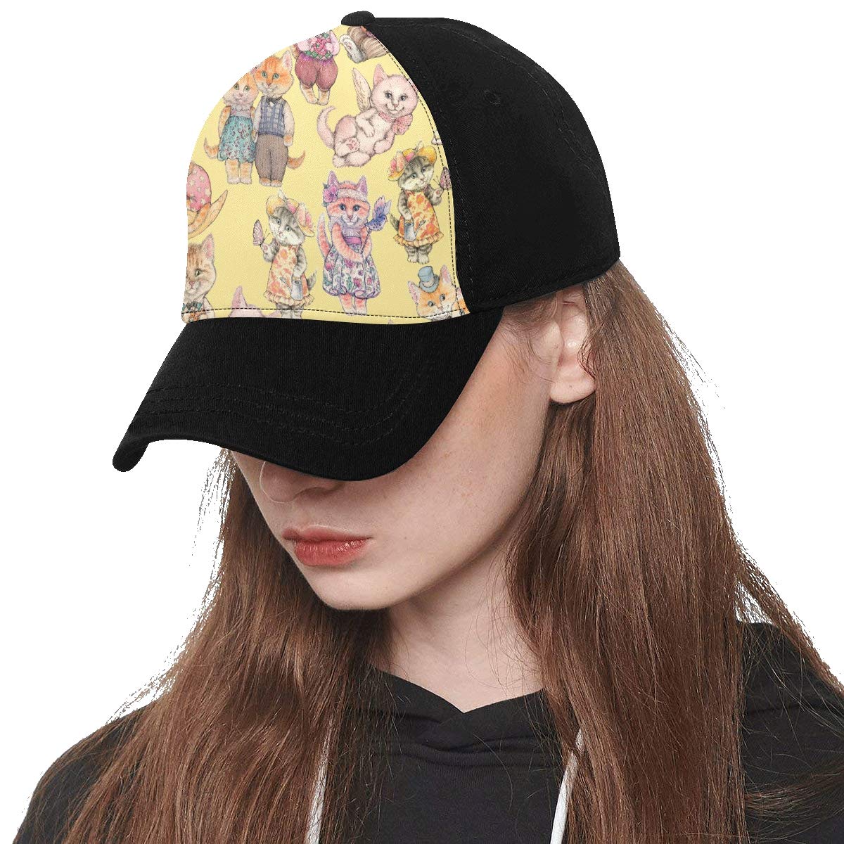 Baseball Cap Unisex Unity Design Style Creativity Printing Front
