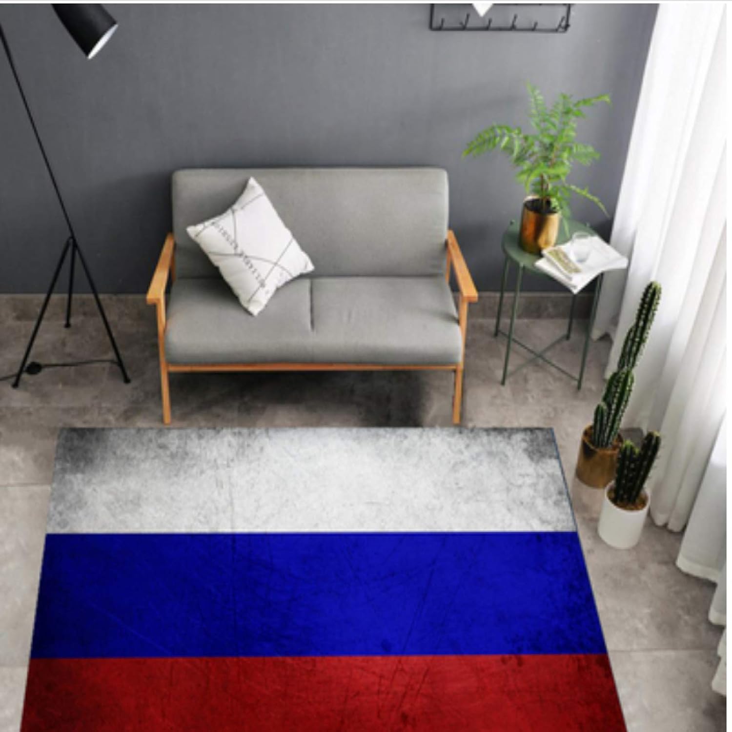 Alfombra Dormitorio Sala De Estar Comedor Sofá Cojín Del Piso Manta De