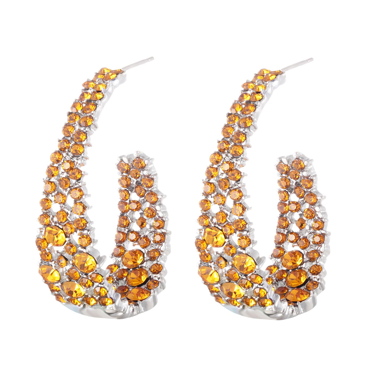 Statement Earrings for Women Bohemian Hoop Earring
