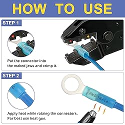 haisstronica Crimping Tool For Heat Shrink