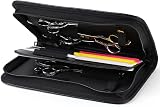 PERFEHAIR Large PU Leather Hair Stylist Scissors Holder Pouch Case Barber Tool view 4