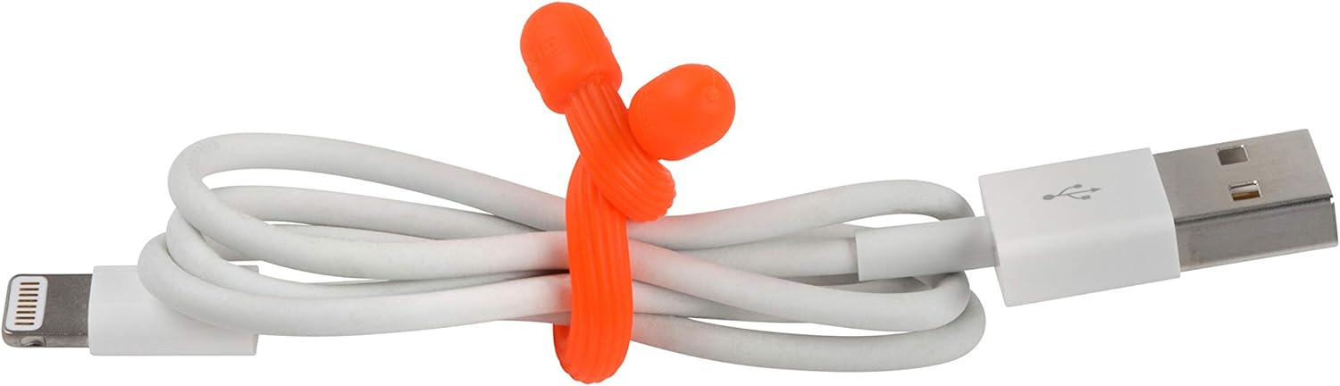 Nite Ize GT3-4PK-A1 Original Gear, Reusable Rubber Twist Tie, Made in The USA, 3-Inch, 3" - 4-Pack, Assorted Colors, 4 Count: Home Improvement