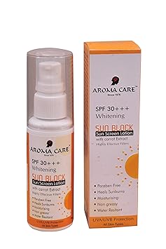 Aroma care spf 30 sun block lotion Morning Nectar Sunscreen Ultra Soothing Face Lotion, SPF 30+