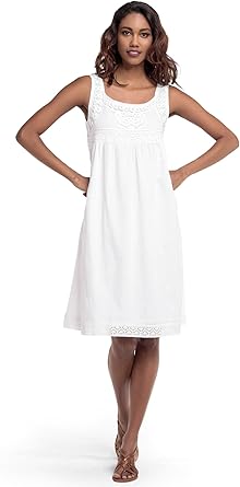 simple white dress