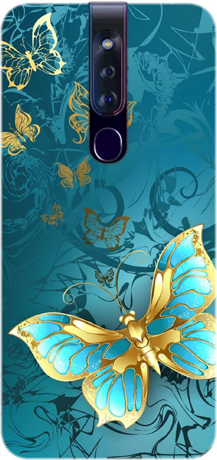 Gismo Oppo F11 Pro Case Cover Flexible soft silicon Printed Designer Pouch Back Cover for Oppo F11 Pro