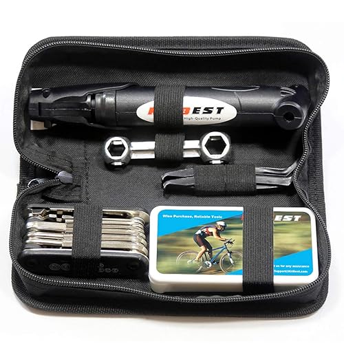Bike Tire Repair Kit Bike Chain Tool, Road and Mountain Bicycle
