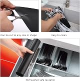 BBQ Grill Mat Set of 5 Non Stick Teflon Mats Heat Resistant 500F view 4